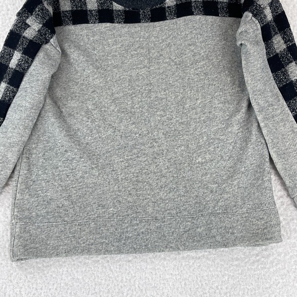 Madewell Gray Wool Pullover Sweater Womens Long Sleeve Crew Neck Size XS - Picture 6 of 15